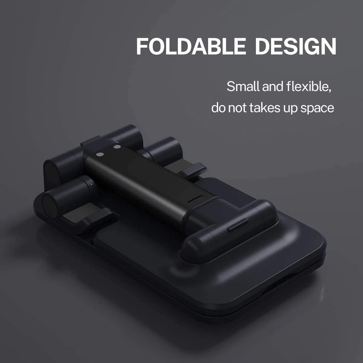 L305 Adjustable Folding Phone Stand | Portable Multi-Angle Desktop Mobile Holder