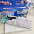 Portable Handheld Stitch Sewing Machine | Cordless Mini Sewing Machine for Quick Repairs & DIY Projects