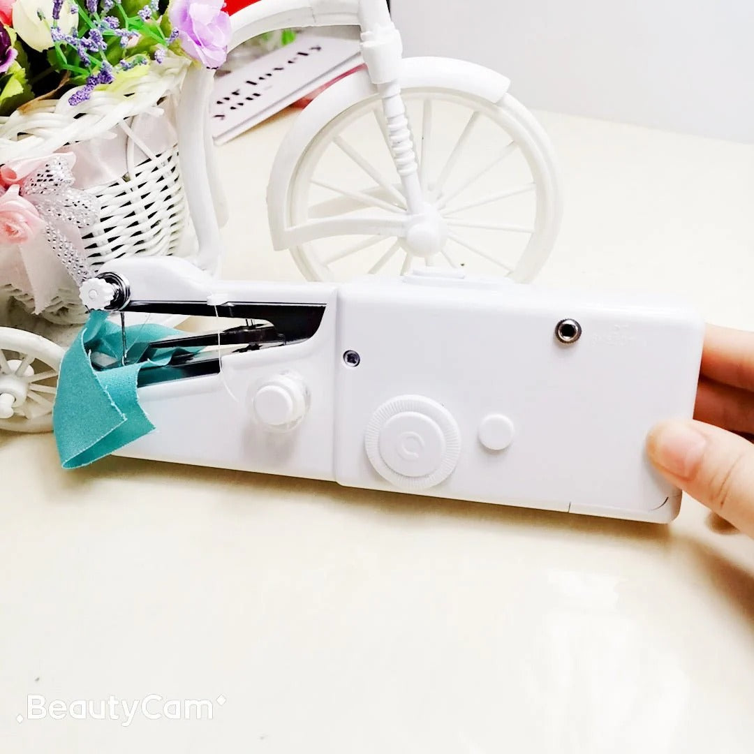 Portable Handheld Stitch Sewing Machine | Cordless Mini Sewing Machine for Quick Repairs & DIY Projects