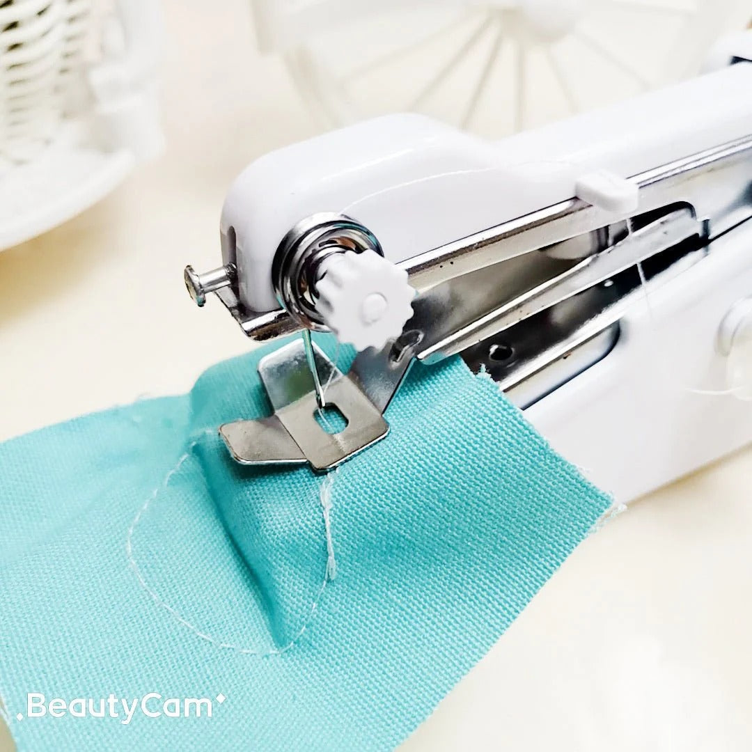 Portable Handheld Stitch Sewing Machine | Cordless Mini Sewing Machine for Quick Repairs & DIY Projects